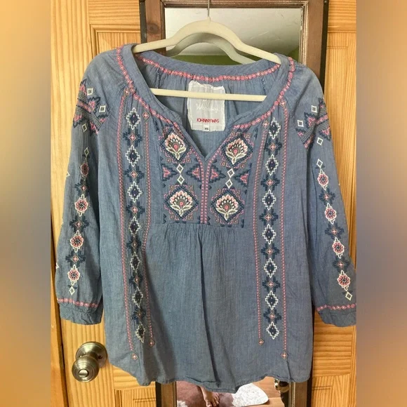 Johnny was lightweight blouse xs - Picture 1 of 4